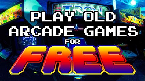 arcade games free to play.